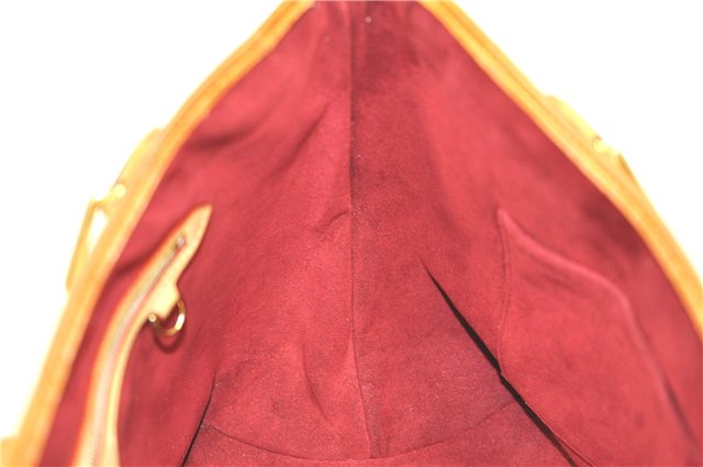 Auth Louis Vuitton Monogram Multicolor Annie GM Tote Bag White M40303 LV G6726