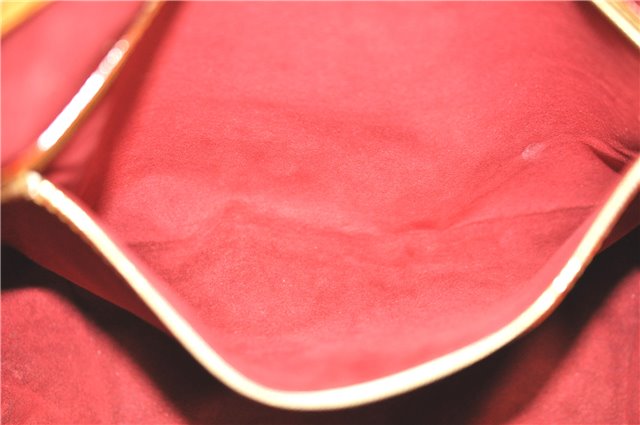 Auth Louis Vuitton Monogram Multicolor Annie GM Tote Bag White M40303 LV G6726