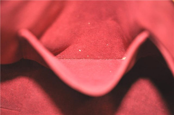 Auth Louis Vuitton Monogram Multicolor Annie GM Tote Bag White M40303 LV G6726