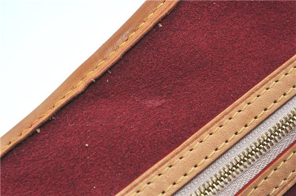 Auth Louis Vuitton Monogram Multicolor Annie GM Tote Bag White M40303 LV G6726