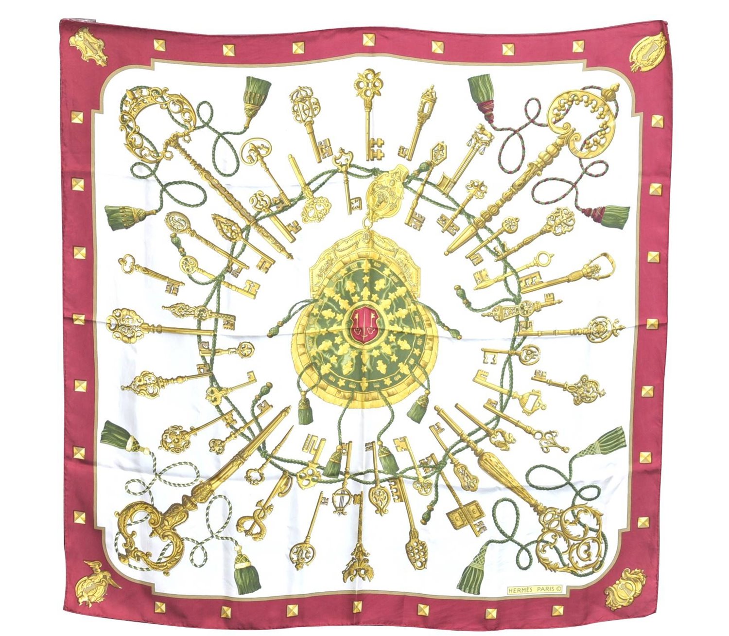 Authentic HERMES Carre 90 Scarf 