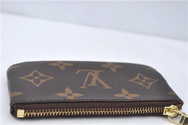 Authentic Louis Vuitton Monogram Pochette Cles Coin Case M62650 LV G7030