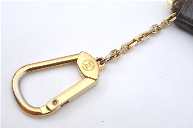 Authentic Louis Vuitton Monogram Pochette Cles Coin Case M62650 LV G7030