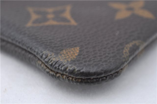 Authentic Louis Vuitton Monogram Pochette Cles Coin Case M62650 LV G7030