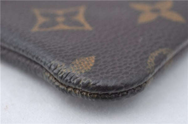 Authentic Louis Vuitton Monogram Pochette Cles Coin Case M62650 LV G7030