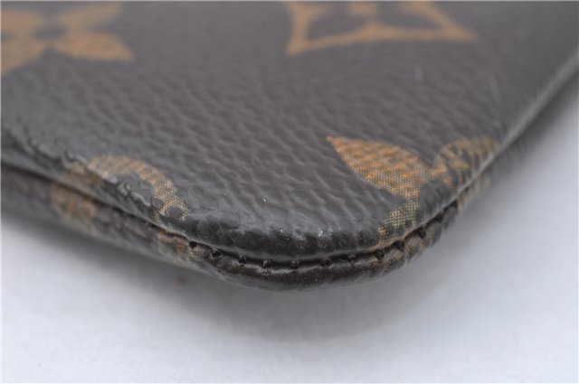 Authentic Louis Vuitton Monogram Pochette Cles Coin Case M62650 LV G7030