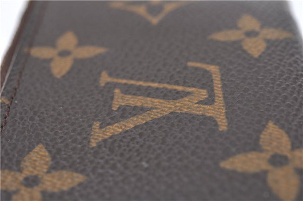 Authentic Louis Vuitton Monogram Pochette Cles Coin Case M62650 LV G7030