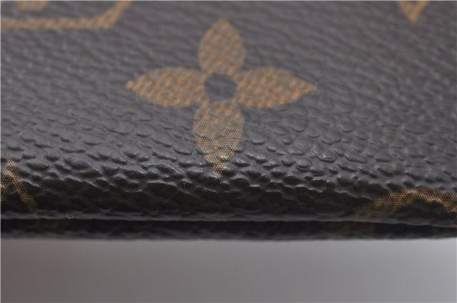 Authentic Louis Vuitton Monogram Pochette Cles Coin Case M62650 LV G7030