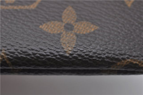 Authentic Louis Vuitton Monogram Pochette Cles Coin Case M62650 LV G7030