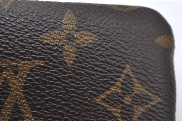 Authentic Louis Vuitton Monogram Pochette Cles Coin Case M62650 LV G7030
