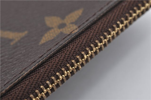 Authentic Louis Vuitton Monogram Pochette Cles Coin Case M62650 LV G7030