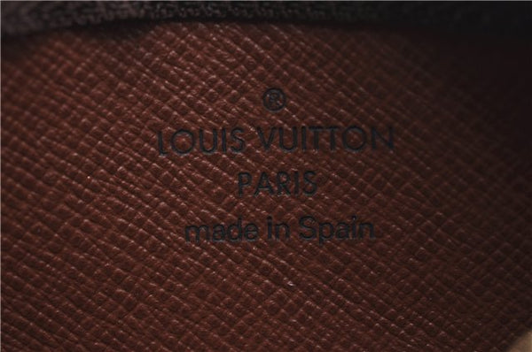 Authentic Louis Vuitton Monogram Pochette Cles Coin Case M62650 LV G7030