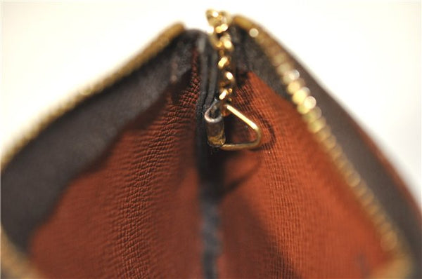 Authentic Louis Vuitton Monogram Pochette Cles Coin Case M62650 LV G7030
