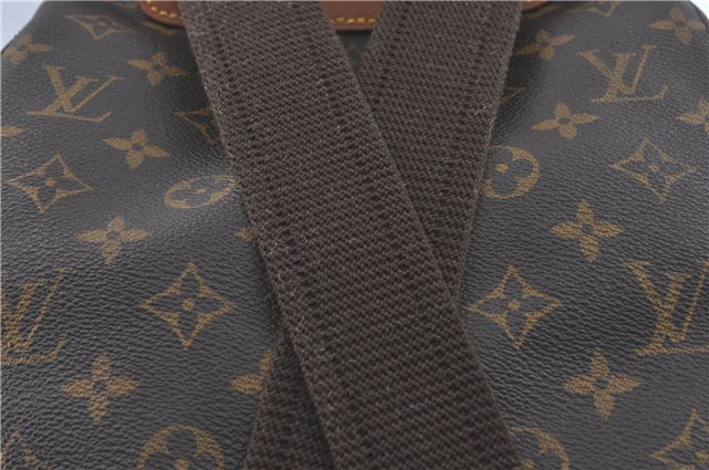 Authentic Louis Vuitton Monogram Montsouris GM Backpack M51135 LV G7333