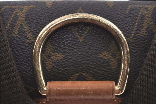 Authentic Louis Vuitton Monogram Montsouris GM Backpack M51135 LV G7333