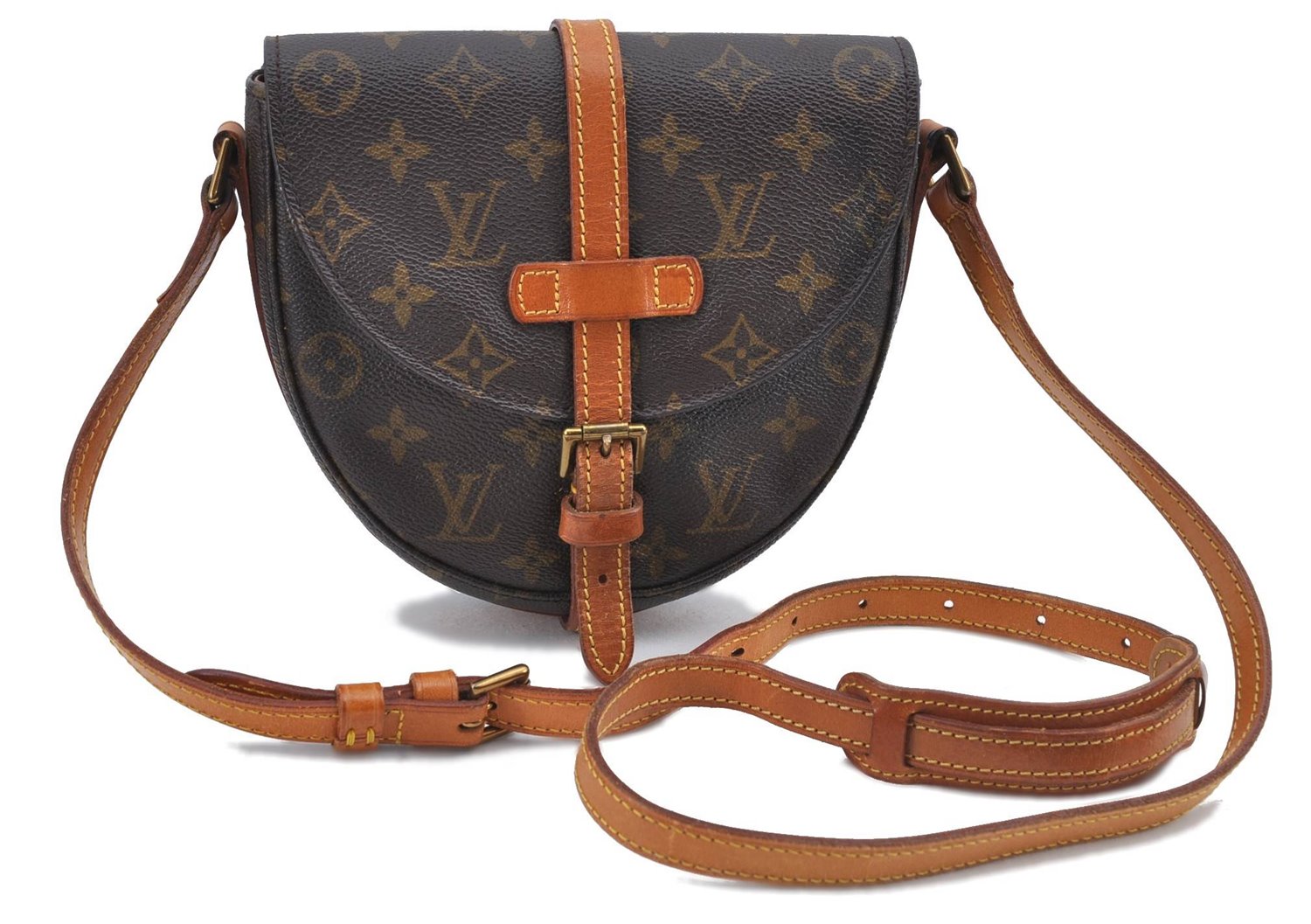 Auth Louis Vuitton Monogram Chantilly PM Shoulder Cross Body Bag M51234 LV G7845