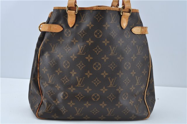 Authentic Louis Vuitton Monogram Batignolles Vertical Tote Bag M51153 LV G7897