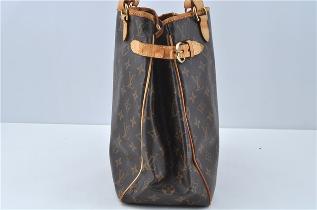 Authentic Louis Vuitton Monogram Batignolles Vertical Tote Bag M51153 LV G7897