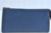 Authentic Louis Vuitton Epi Pochette Accessoires Pouch Blue M52945 LV G7993