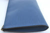Authentic Louis Vuitton Epi Pochette Accessoires Pouch Blue M52945 LV G7993