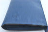 Authentic Louis Vuitton Epi Pochette Accessoires Pouch Blue M52945 LV G7993