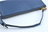 Authentic Louis Vuitton Epi Pochette Accessoires Pouch Blue M52945 LV G7993