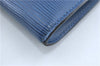 Authentic Louis Vuitton Epi Pochette Accessoires Pouch Blue M52945 LV G7993