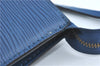 Authentic Louis Vuitton Epi Pochette Accessoires Pouch Blue M52945 LV G7993