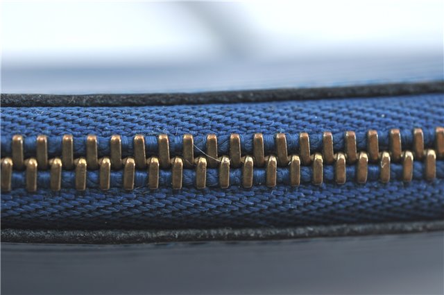 Authentic Louis Vuitton Epi Pochette Accessoires Pouch Blue M52945 LV G7993