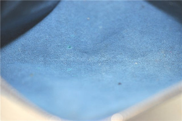 Authentic Louis Vuitton Epi Pochette Accessoires Pouch Blue M52945 LV G7993