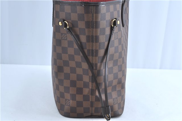 Authentic Louis Vuitton Damier Neverfull MM Tote Bag N51105 LV G8341