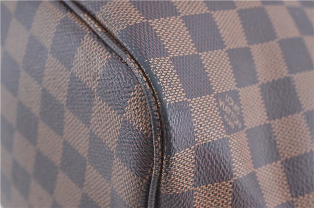 Authentic Louis Vuitton Damier Neverfull MM Tote Bag N51105 LV G8341