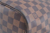 Authentic Louis Vuitton Damier Neverfull MM Tote Bag N51105 LV G8341