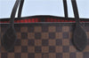 Authentic Louis Vuitton Damier Neverfull MM Tote Bag N51105 LV G8341