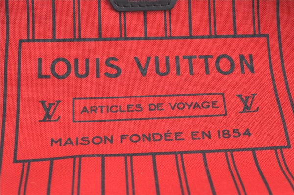 Authentic Louis Vuitton Damier Neverfull MM Tote Bag N51105 LV G8341