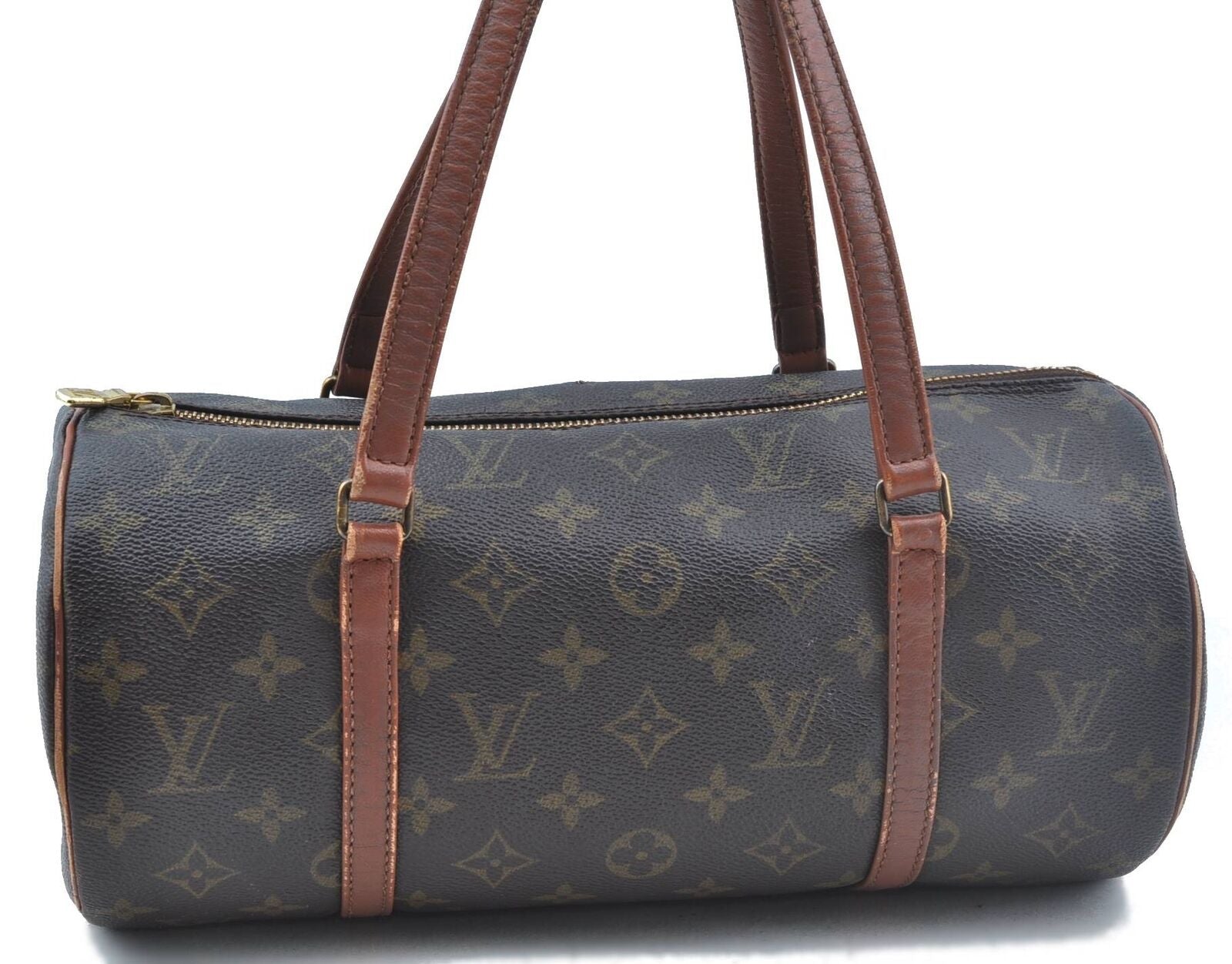 Authentic LOUIS VUITTON Monogram Papillon 30 Hand Bag Old Model LV G8420