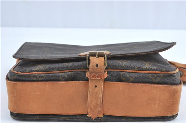 Auth Louis Vuitton Monogram Cartouchiere GM Shoulder Cross Bag M51252 LV G8719
