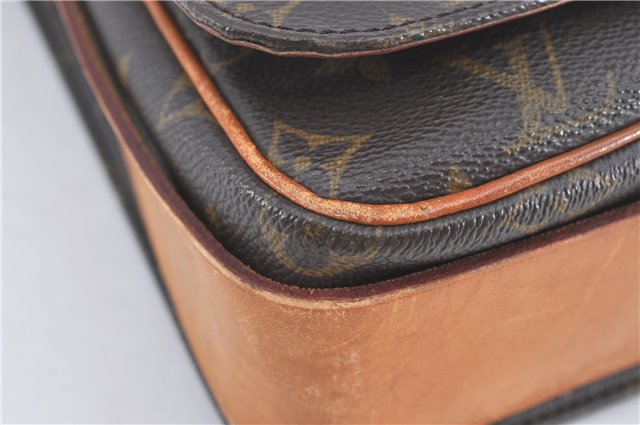 Auth Louis Vuitton Monogram Cartouchiere GM Shoulder Cross Bag M51252 LV G8719