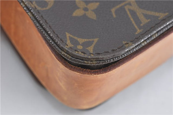 Auth Louis Vuitton Monogram Cartouchiere GM Shoulder Cross Bag M51252 LV G8719