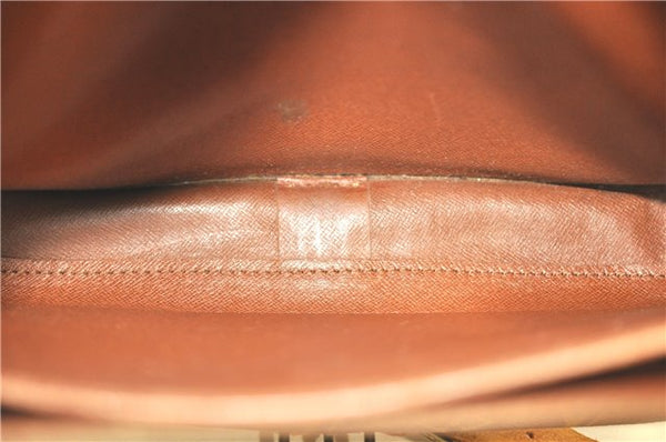 Auth Louis Vuitton Monogram Cartouchiere GM Shoulder Cross Bag M51252 LV G8719