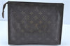 Auth Louis Vuitton Monogram Poche Toilette 26 Cosmetics Pouch M47542 LV G8739