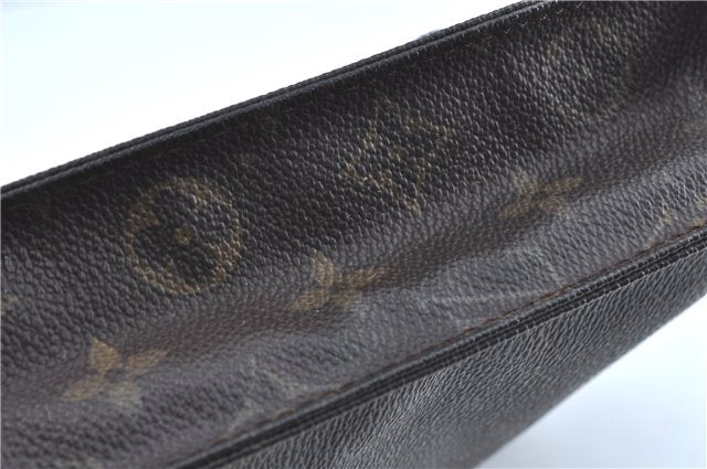 Auth Louis Vuitton Monogram Poche Toilette 26 Cosmetics Pouch M47542 LV G8739