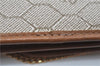 Auth Christian Dior Honeycomb Shoulder Cross Bag Chain PVC Leather Beige G8806