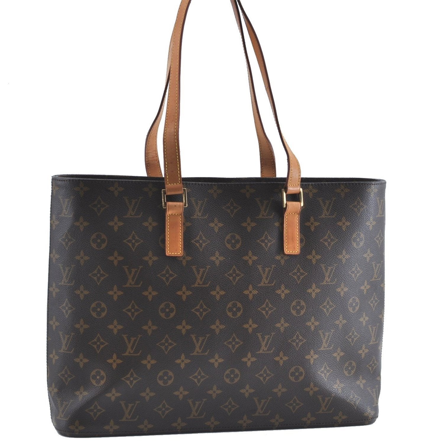Authentic Louis Vuitton Monogram Luco Shoulder Tote Bag M51155 LV G8880