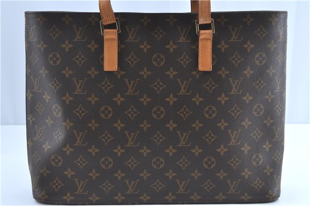 Authentic Louis Vuitton Monogram Luco Shoulder Tote Bag M51155 LV G8880