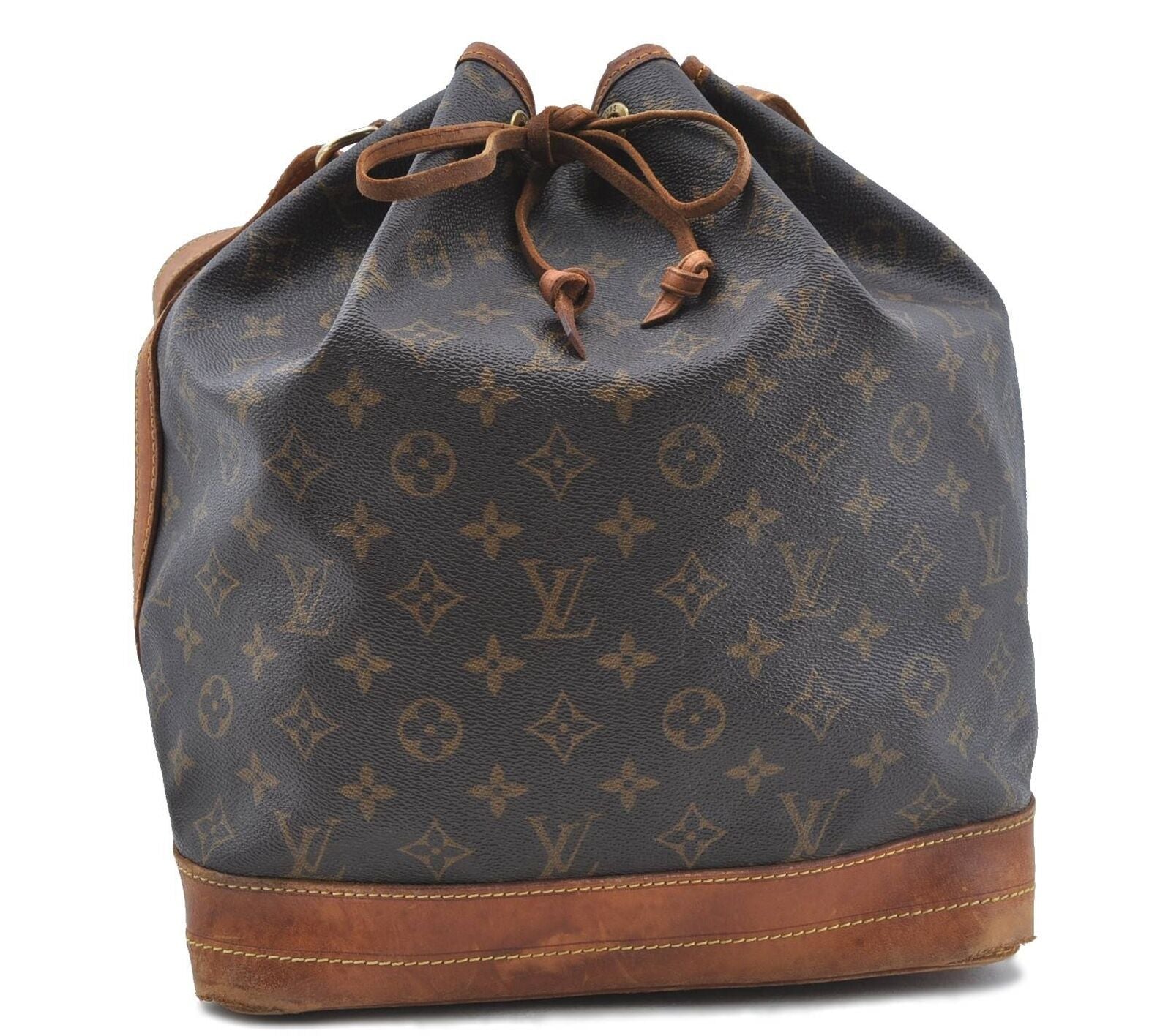 Authentic LOUIS VUITTON Monogram Noe Shoulder Bag M42224 LV G8939