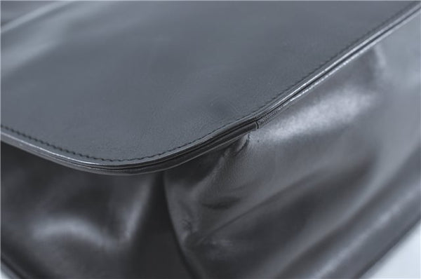 Authentic GUCCI Shoulder Hand Bag Leather 0013167 Black G9058