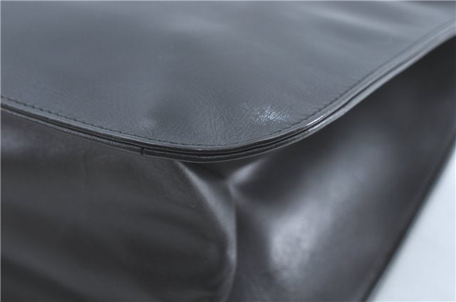 Authentic GUCCI Shoulder Hand Bag Leather 0013167 Black G9058