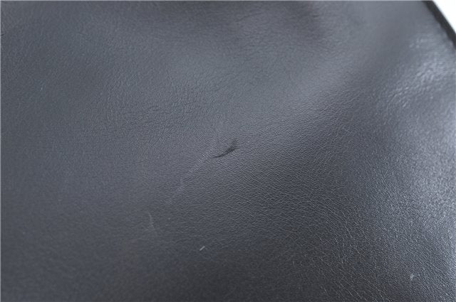 Authentic GUCCI Shoulder Hand Bag Leather 0013167 Black G9058