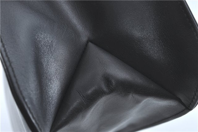 Authentic GUCCI Shoulder Hand Bag Leather 0013167 Black G9058